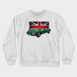 British Racing Green Jaguar E-Type Crewneck Sweatshirt